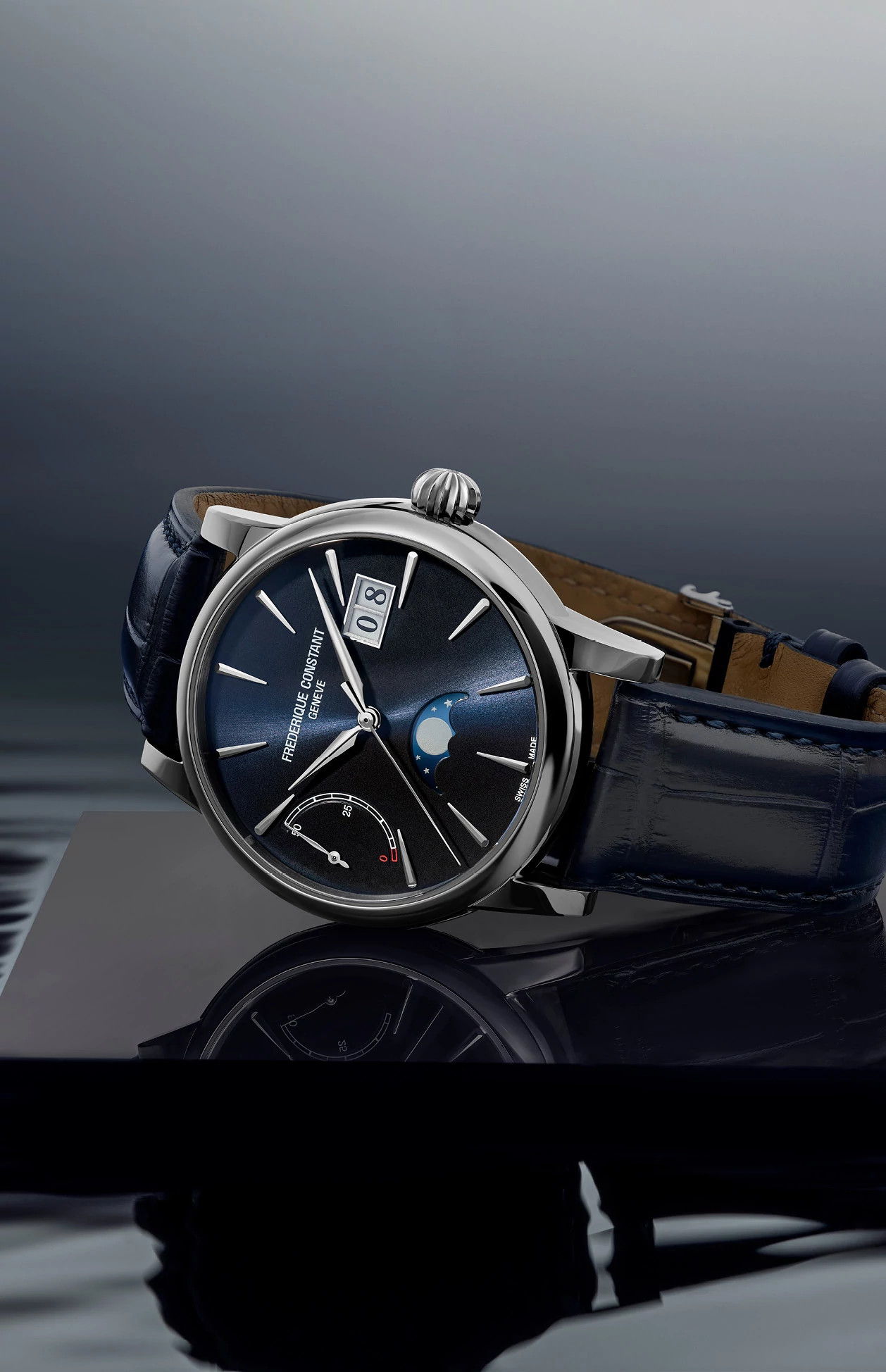 Manufacture Classic Power Reserve Big Date Watch FC-735N3H6